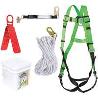 RK8-50 Ensemble de protection contre les chutes &agrave; illets, Trousses pour couvreur de toit Maritime Industrial Rubber