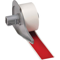 Ruban adh&eacute;sif permanent toutes saisons pour &eacute;tiquettes, Vinyle, Rouge, Largeur de 1" Maritime Industrial Rubber