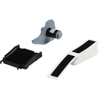 Raised Panel Labels, Polyester, 1" L x 4" H, Black Maritime Industrial Rubber