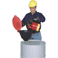 Standard Burp-Free Ultra-Drum Funnel&reg; Maritime Industrial Rubber