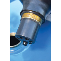 Large Burp-Free Ultra-Drum Funnel&reg; Maritime Industrial Rubber