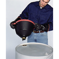 Large Burp-Free Ultra-Drum Funnel&reg; Maritime Industrial Rubber