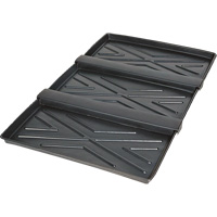 Ultra-Rack Containment Tray – plateau triple, 72" lo x 44" la x 2,8" h, Cap. de d&eacute;versement 24 gal. US Maritime Industrial Rubber