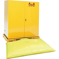 Double Drum Ultra-Safety Cabinet Bladder System&reg;, 63" L x 38.5" W x 6.3" H, 3000 lbs. Load Capacity Maritime Industrial Rubber