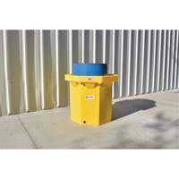 Ultra-Spill Collector &agrave; fond plat, 66 gal. US, Mobile Maritime Industrial Rubber