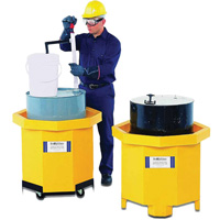 Transpalette pour Ultra-Spill Collector, 66 gal. US, Mobile Maritime Industrial Rubber