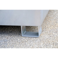 4-Drum Steel Ultra-Spill Pallet&reg;, 68 US gal. Spill Capacity, 49.1" x 47.1" x 10.9" Maritime Industrial Rubber