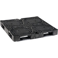 Ultra-Spill King palette seulement, 4 barils, Capacit&eacute; de d&eacute;versement 85 gal. US, 48,8" x 48,8" x 5,5" Maritime Industrial Rubber