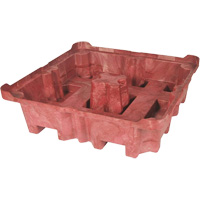 Ultra-Spill King&reg; Basin (Only), 51" L x 51" W, 85 US gal. Capacity Maritime Industrial Rubber