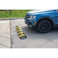 Speed Bump Kit, Rubber, 4' L x 11" W x 2" H Maritime Industrial Rubber