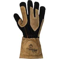 Gants de soudage Endura 505GP MIG, Cuir fleur de ch&egrave;vre, Taille Moyen Maritime Industrial Rubber