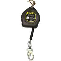 Falcon+ Self-Retracting Lifeline, 30', Galvanized Steel, Swivel Maritime Industrial Rubber