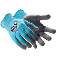 Helix&reg; 3055 Bamboo TwinFlex&reg; Cut-Resistant Gloves, Size 5/2X-Small, 18 Gauge, Nitrile Coated, HPPE/Polyamide Shell, ASTM ANSI Level A4 Maritime Industrial Rubber