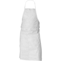 KleenGuard A10 Apron, Polyethylene, White, 28" W x 36" L Maritime Industrial Rubber