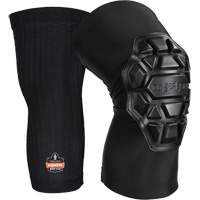 ProFlex 550 Padded Knee Sleeves, Slip-On Style, Foam Caps, Foam Pads Maritime Industrial Rubber