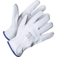 Delta Force Driver's Glove, 7/Small, Grain Goatskin Palm, Kevlar&reg; Inner Lining Maritime Industrial Rubber