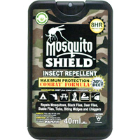 Pocket-Sized Mosquito Shield Insect Repellent, 30% DEET, Spray, 40 ml Maritime Industrial Rubber