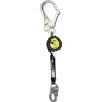 Miller TurboLite+ Scorpion Personal Fall Limiter, 9', Web, Stationary Maritime Industrial Rubber