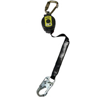 Miller TurboLite+ Scorpion Personal Fall Limiter, 9', Web, Stationary Maritime Industrial Rubber