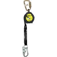 Miller TurboLite+ Scorpion Personal Fall Limiter, 9', Web, Stationary Maritime Industrial Rubber