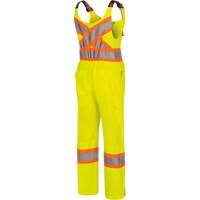 6000W Combinaison de s&eacute;curit&eacute; routi&egrave;re haute visibilit&eacute; pour femmes, Polyester, T-petit, Jaune lime haute visibilit&eacute; Maritime Industrial Rubber