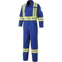 7704T FR-Tech&reg; Arc-Rated Coverall, Size 40 (Tall), Royal Blue, 10 cal/cm² Maritime Industrial Rubber