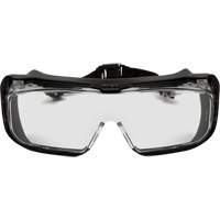 Lunettes &agrave; coques de s&eacute;curit&eacute; Cappture Plus, Lentille Transparent, Antibu&eacute;e, Ventilation Ferm&eacute; Maritime Industrial Rubber