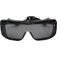 Lunettes &agrave; coques de s&eacute;curit&eacute; Cappture Plus, Lentille Gris, Antibu&eacute;e, Ventilation Ferm&eacute; Maritime Industrial Rubber