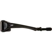 Lunettes de s&eacute;curit&eacute; &eacute;lanc&eacute;es I-Force, Lentille Gris, Antibu&eacute;e, Ventilation Directe Maritime Industrial Rubber