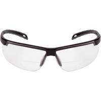 Lunettes de lecture H2MAX avec monture noire, Antibu&eacute;e, Transparent, Dioptrie 2,0 Maritime Industrial Rubber