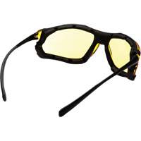Lunettes de s&eacute;curit&eacute; Proximity, Lentille Ambr&eacute;e, Antibu&eacute;e, ANSI Z87+/R&eacute;pond ou surpasse la norme CSA Z94.3 Maritime Industrial Rubber