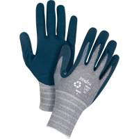 Gants &eacute;cologiques enduits et l&eacute;gers, 7, R&ecirc;vetement Mousse de nitrile, Calibre 15, Enveloppe en Polyester/rPET Maritime Industrial Rubber