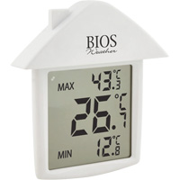 Thermom&egrave;tre &agrave; ventouse, Sans contact, Num&eacute;rique, -13-122°F (-25-50°C) Maritime Industrial Rubber