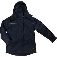 Parka 3-en-1 en oxford imperm&eacute;able, Femmes, T-petit, Bleu marin Maritime Industrial Rubber