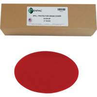 Couvre-drain antid&eacute;versement, Circulaire, 12" dia. Maritime Industrial Rubber