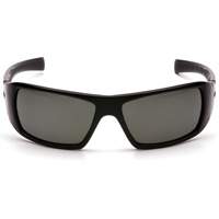 Lunettes de s&eacute;curit&eacute; &agrave; monture compl&egrave;te Goliath, Lentille Gris, Polaris&eacute;, ANSI Z87+/R&eacute;pond ou surpasse la norme CSA Z94.3 Maritime Industrial Rubber