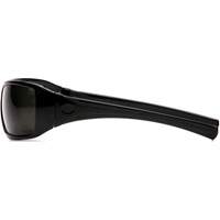 Lunettes de s&eacute;curit&eacute; &agrave; monture compl&egrave;te Goliath, Lentille Gris, Polaris&eacute;, ANSI Z87+/R&eacute;pond ou surpasse la norme CSA Z94.3 Maritime Industrial Rubber