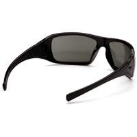 Lunettes de s&eacute;curit&eacute; &agrave; monture compl&egrave;te Goliath, Lentille Gris, Polaris&eacute;, ANSI Z87+/R&eacute;pond ou surpasse la norme CSA Z94.3 Maritime Industrial Rubber
