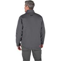 Manteau chauffante M12 ToughShell (manteau seulement), Hommes, Moyen, Gris Maritime Industrial Rubber