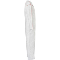 SFR Coveralls with Collar, Medium, White, Tyvek&reg; 400 Maritime Industrial Rubber