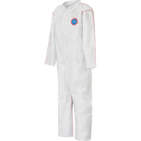 SFR Coveralls with Collar, Medium, White, Tyvek&reg; 400 Maritime Industrial Rubber