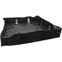 Berme repliable, Capacit&eacute; 538,5 gal. US, 12' la x 12' lo x 6" h, Support &agrave; encliqueter Maritime Industrial Rubber