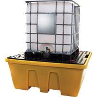 IBC Spill Pallet, 333 US gal. Spill Capacity, 66" x 66" x 27.5" Maritime Industrial Rubber