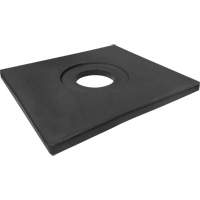 Rubber Delineator Post Base, 10 lbs. Maritime Industrial Rubber