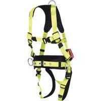 FBH-70110B PeakPro Plus Series Safety Harness with Trauma Strap, CSA Certified, Class AP, Small Maritime Industrial Rubber
