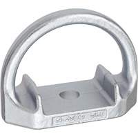CP-10011-3 Ancrage avec trou de 3/4", Boulonn&eacute;, Usage Permanent Maritime Industrial Rubber