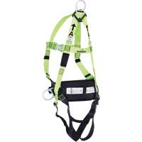 FBH10000L1020-S  Contractor Series Safety Harness with Positioning Belt, CSA Certified, Class ALP, Small Maritime Industrial Rubber