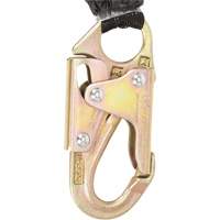 SRL-70502-6LE Cordage de s&eacute;curit&eacute; autor&eacute;tractable avec paquet, 6', Dyneema, Pivotant Maritime Industrial Rubber