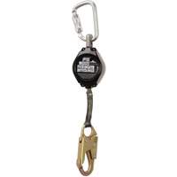 SRL-76105-6AR Cordage de s&eacute;curit&eacute; autor&eacute;tractable r&eacute;sistant &agrave; l'arc &eacute;lectrique, 6', Dyneema, Pivotant Maritime Industrial Rubber