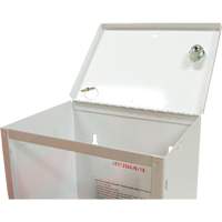 Armoire d'usage l&eacute;ger pour extincteur, 8" la x 22" h x 6" p Maritime Industrial Rubber